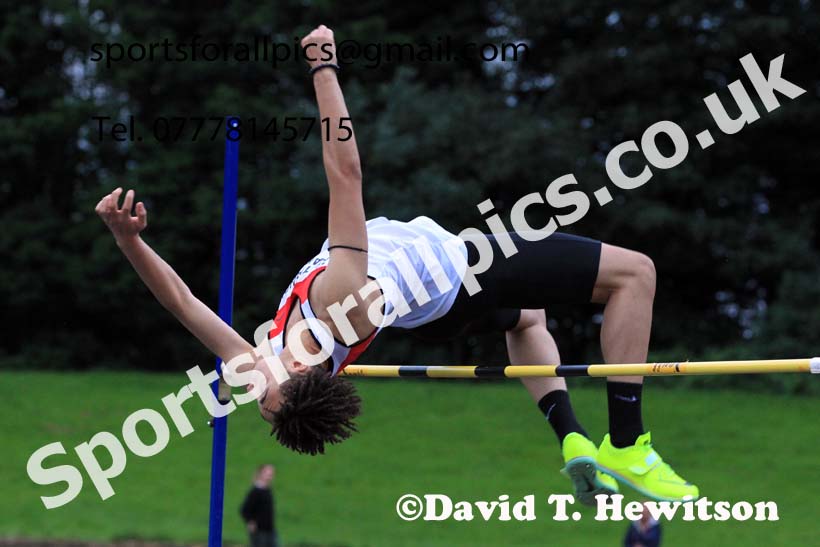 High Jump, 2023 NEGP 6 Monkton.  Photo: David T. Hewitson/Sports for All Pics